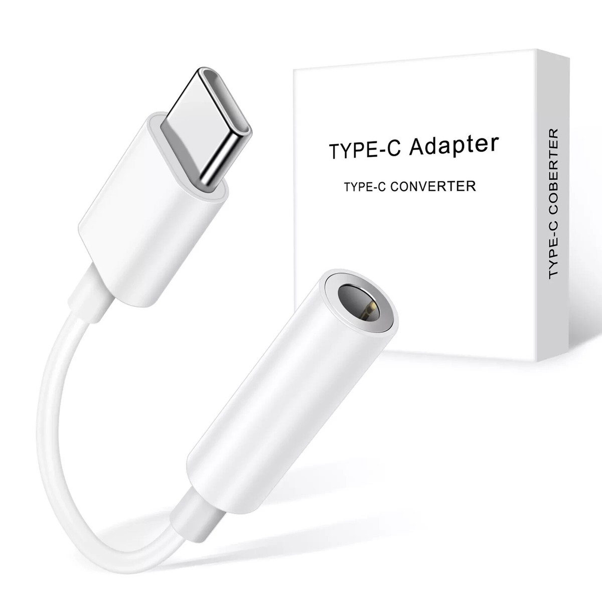 For iPhone 15/16/Plus/Pro Max/Samsung Galaxy to mm Headphone Jack  Adapter US