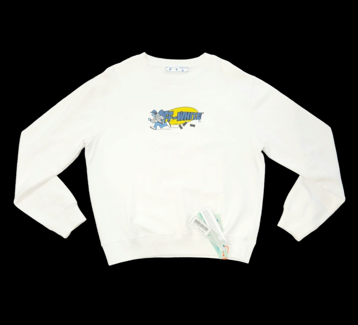 Off-White Crewneck Sweatshirt LG-425 2013 | eBay Off-White Crewneck Sweatshirt LG-425 2013 | eBay