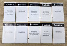 10 Nintendo Game Cube Health and Safety Precautions Booklet Inserts