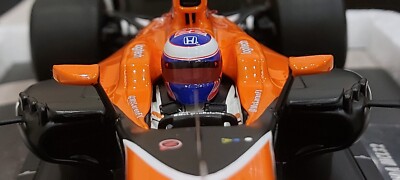 F1 McLaren Honda MCL32 Jenson Button Monaco Gp 2017 1:18