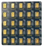 PAMP Suisse Fortuna - 1 gram Gold Bar 999.9 Fine (Sealed Assay)