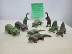 VTG 1955-60 Marx Prehistoric Dinosaur PL-755 Full Small Set Lot Plus Extras RD.