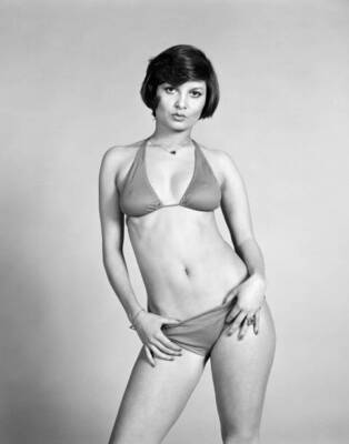 Francoise Pascal actress and model studio pix 12th January 1974 Old Photo 1