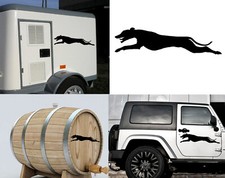 Greyhound, Sticker Vinyl Version ver7 Left