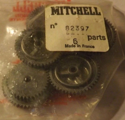 Lot de 6 moulinets de pêche Garcia Mitchell tous fabriqués en France 3