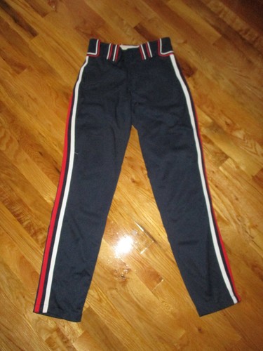 Red Stripe Baseball Softball Pants Size 