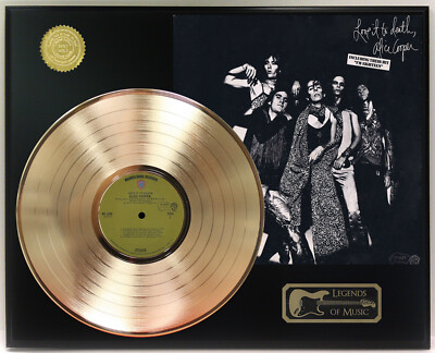 Alice Cooper - Love It To Death Gold LP Record Plaque Display