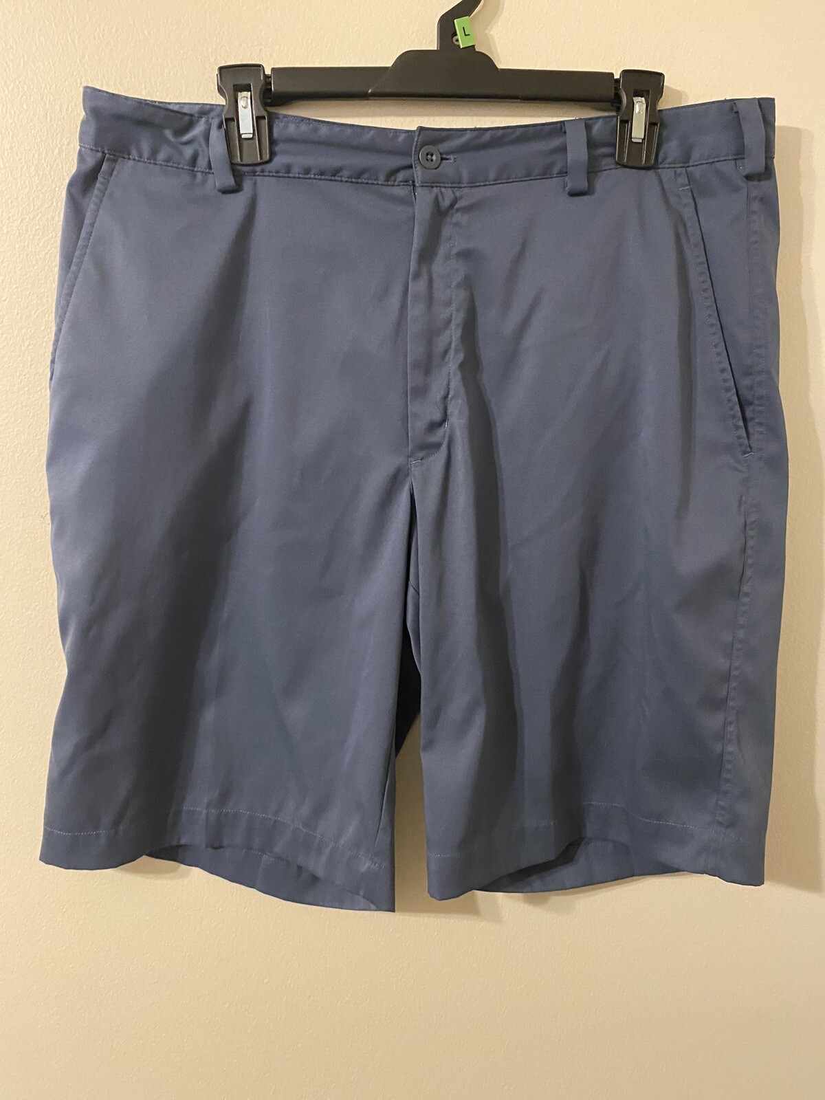 Mens Nike Golf Dri-Fit Royal Blue Fkat Front Shorts Size 36 Waist