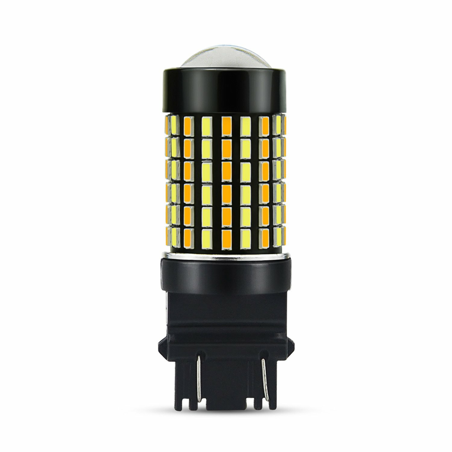 3157 Switchback Led Bulbs Dual Color Amber/White - Error Free Turn Signal Lights With Built-in Resistors 3157 Switchback LED Bulbs