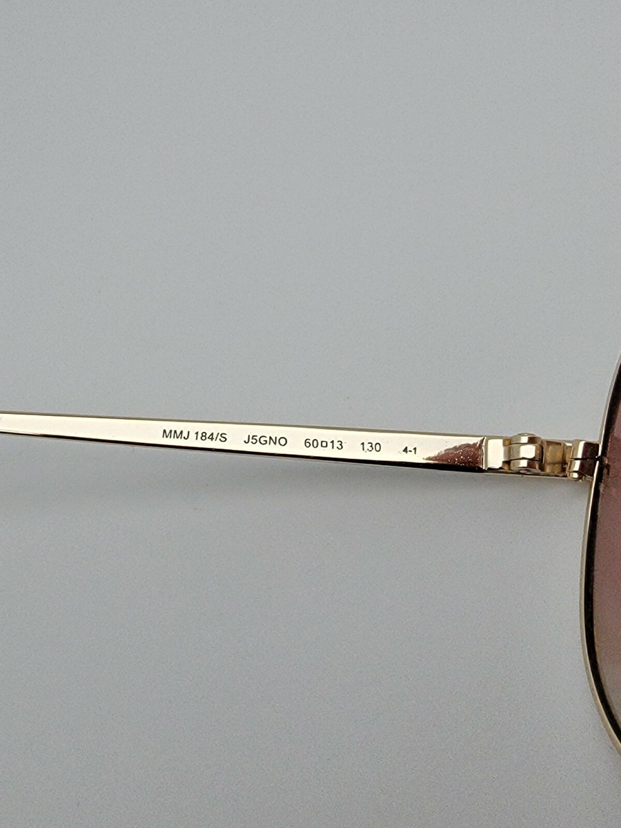 Marc by Marc Jacobs MMJ184/S J5GNO Gold Frame Brown Lens  display picture 1