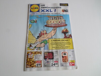 asterix flyer catalogue lidl gateau septembre 2019