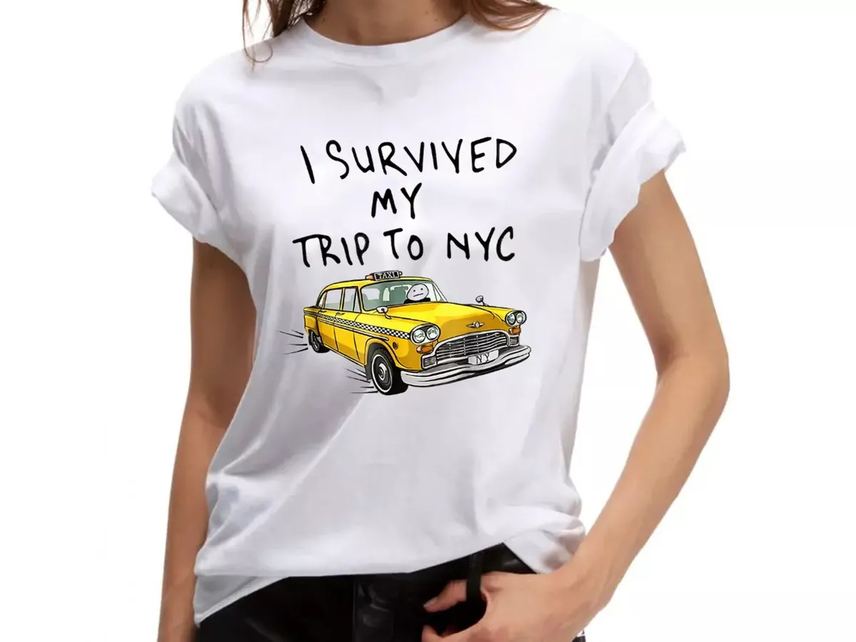 I Survived My Trip to NYC T Shirt New York City Spider Tom 