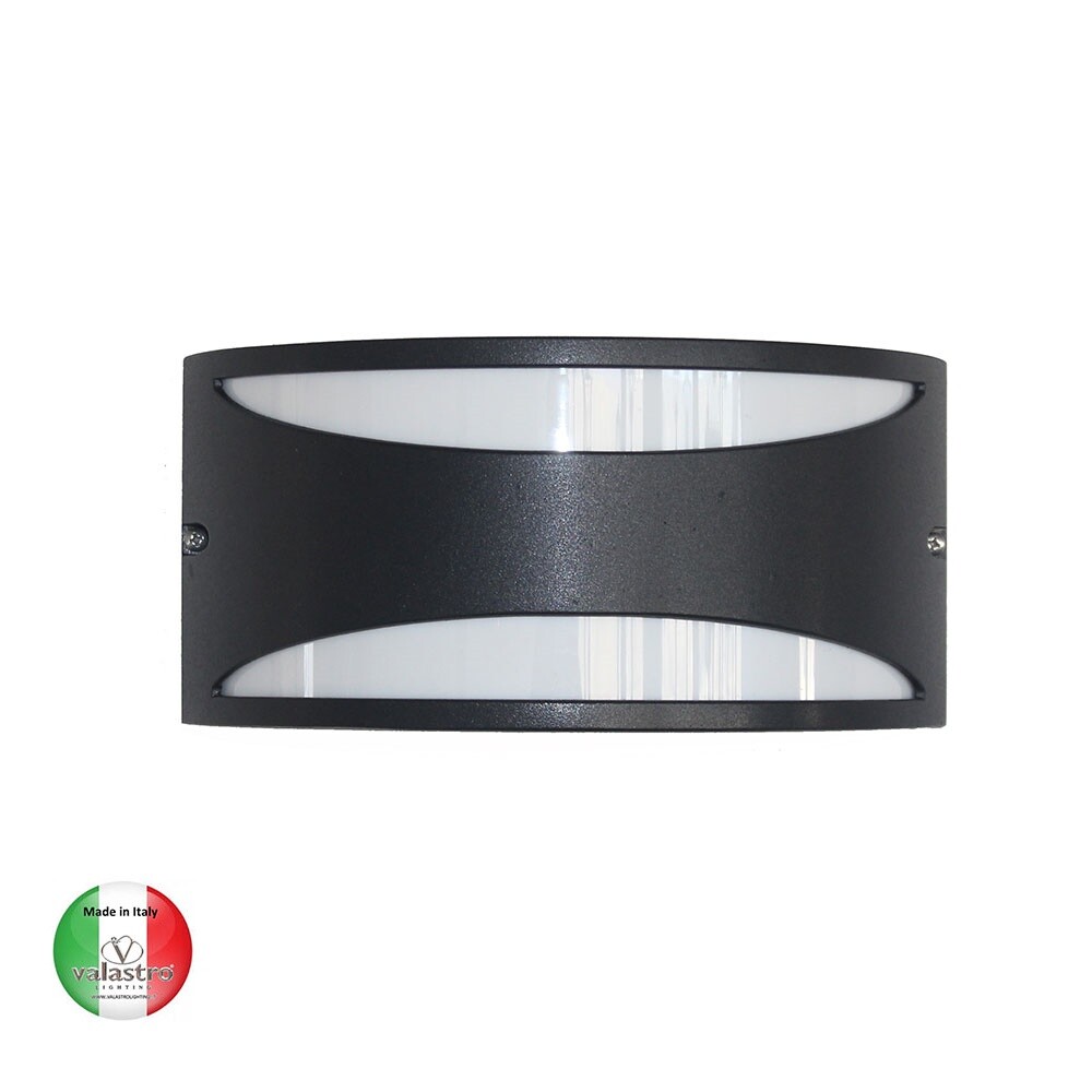 Plafoniera moderna da esterno in alluminio Luna PF167 Made in Italy