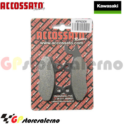 AGPA23OR ORGANISCHE BELÄGE HINTEN ACCOSSATO KAWASAKI 400 NINJA ABS 2018
