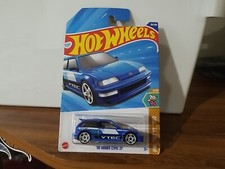 HOT WHEELS '90 Honda Civic EF #028/250 HW: '70S Vs. '90S *2025* Blue