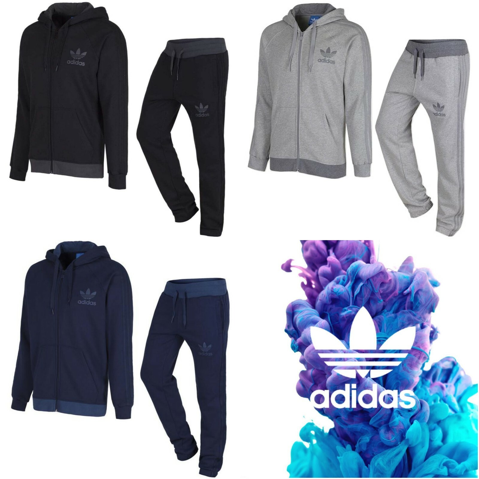 mens large adidas tracksuit