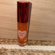 1 Sweethearts Hibiscus Seed Lip Oil New No Box - Not Sealed -Cutie Pie - Orange