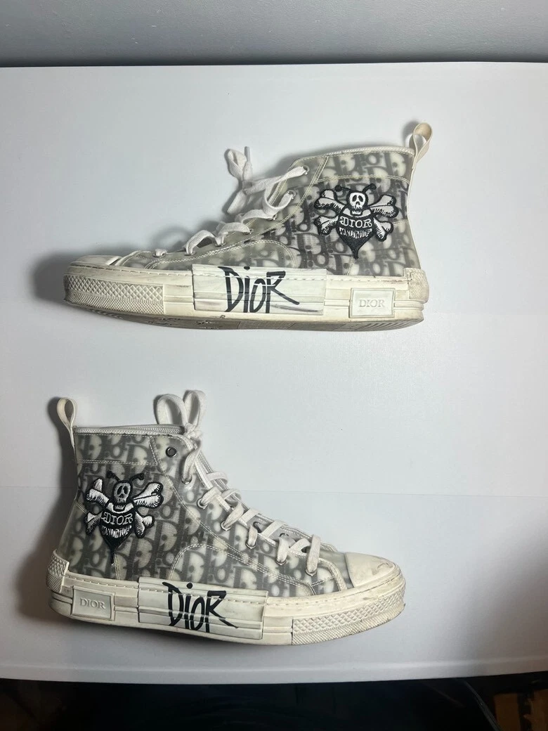 Dior B23 High Dior Oblique - Shawn Bee Embroidery Patch for  display picture 2