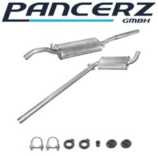 Auspuffanlage für Seat Toledo I 1.6 1991-1996 / 1.9 D 1991-1993