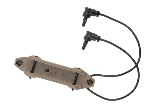 WADSN pulsante sdoppiato laser anpeq Remote Dual Switch Picatinny Keymod TAN FDE - Picture 2 of 5