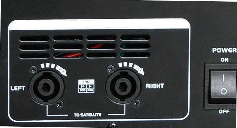 2.1 Aktiv-Verstärker-Modul 3 Kanal digital Sub+2x Sat PA - mit DSP 1000 watt - Bild 4 von 4