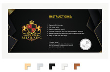 Panoramic Size Picture Frames Photo Poster Frames & Custom size Frames Available