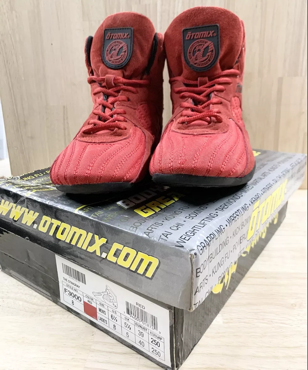 Otomix Bodybuilding Weightlifting Shoes F3000 women&#039;s 8 (Red) eBay