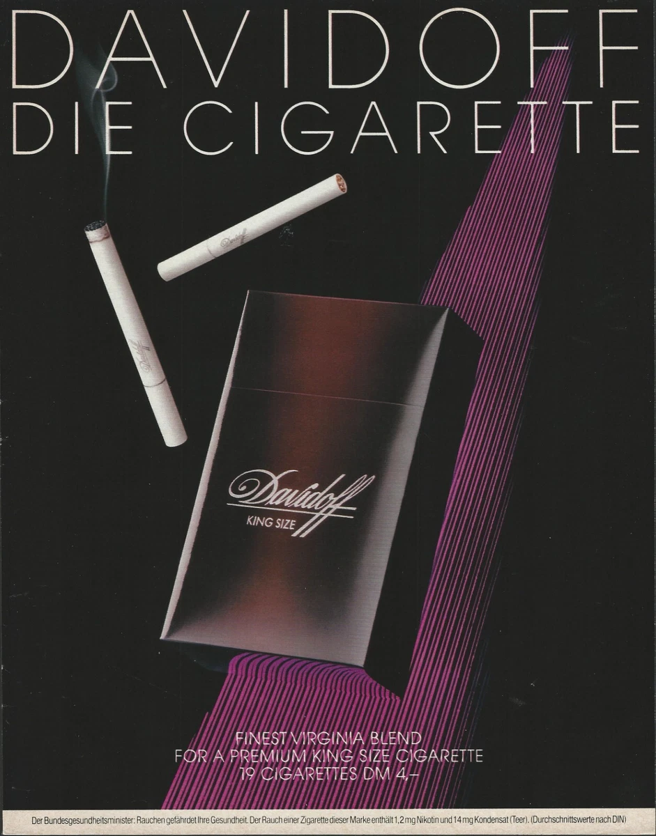 Davidoff Collectible Tobacco Cigarettes for sale