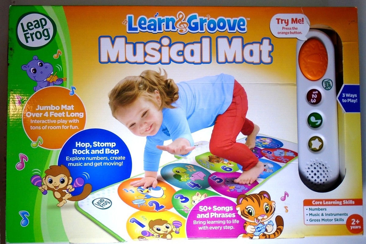 LeapFrog Learn Groove Musical Mat 50+ Songs Phrases Ages 2+ New