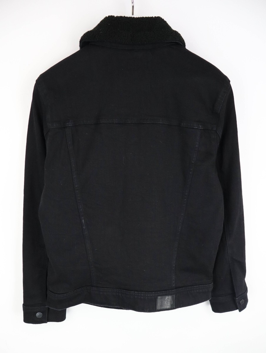 Hollister Epic Flex Jacke Herren Klein Denim Sherpa Innenfutter