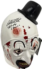 David Howard Thornton Signed Terrifier Mask Art the Clown Autograph Beckett