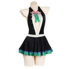 Demon Slayer Swimsuit Kimetsu No Yaiba Agatsuma Zenitsu swimwear Cosplay Costume