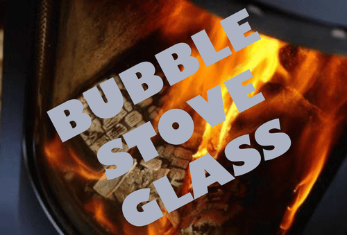 BUBBLE STOVE GLASS No 1,2,3, SHAPED HIGH DEFINITION MADE TO MEASURE SCHOTT ROBAX - Picture 1 of 5