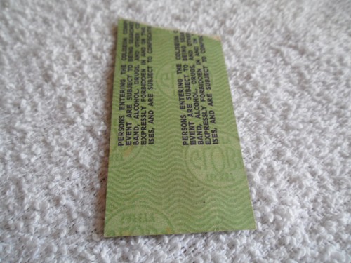 LED ZEPPELIN Original__1977__TALÓN DE ENTRADAS DE CONCIERTO__Greensboro, Carolina del Norte__Ex+ - Imagen 6 de 8