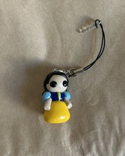 Snow White Cell Phone Charm / Keychain - Handmade Sculpted Clay