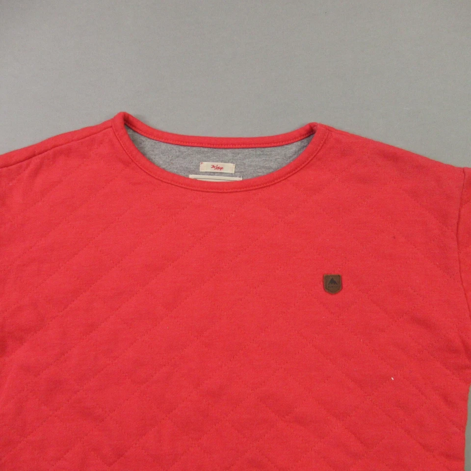 Suéter Burton Mujer Grande Manga Larga Pullover Cuello Redondo Suave Foto 2 de 4