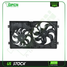 Radiator Condenser Cooling Fan Assembly For 2010 2011-2017 Chevrolet Equinox