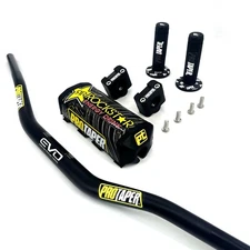 ProTaper Evo Dirt Bike Fat Bar Handlebars  1 1/8'' Grips Pad Motorcycle bars ATV