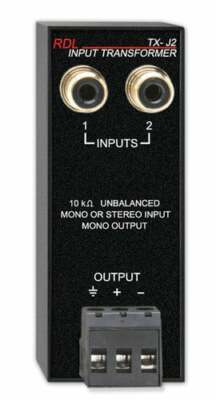 RDL TXJ2 Unbalanced Input Transformer