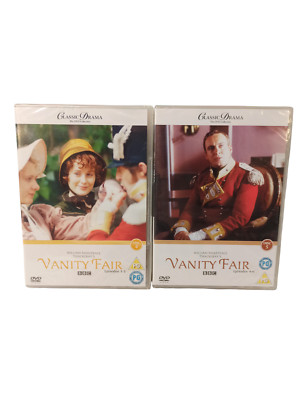 Vanity Fair Part 1 2 Episodes 1-6 DVD Period Historical Drama R2,4 Brand New 