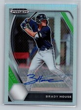 2021 Panini Prizm Draft Picks #PDP11 Brady House Base Autographs Silver Prizm