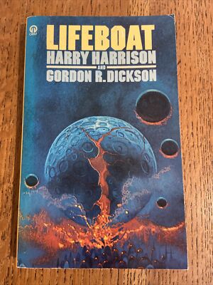 Lifeboat by Harry Harrison & Gordon R. Dickson 1977 UK Futura PB 1st Vintage SF
