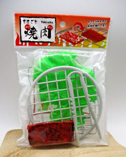 Yakiniku Lettuce beaf tong net toy for play house for kids seria JAPAN