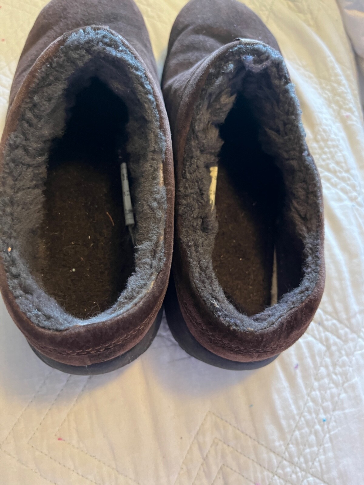 Slip on Merrell foderato marrone ex suola vibram taglia 8