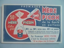 BUVARD PUBLICITAIRE  ANCIEN / FROMAGE MERE PICON HAUTE SAVOIE