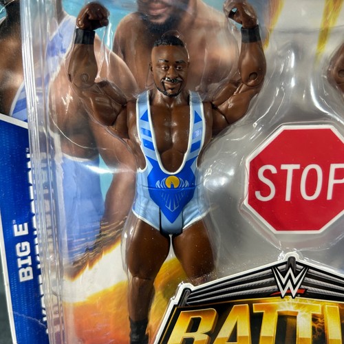 Figura de acción de lucha libre básica Mattel WWE Battle Packs Big E & Kofi Kingston - Imagen 2 de 22