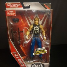 WWE Mattel Elite Series 41 signed Dean Ambrose Wrestling Figure Jon Moxley