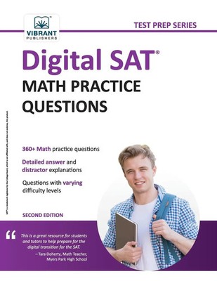 Digital SAT Math Practice Questions Vibrant Publishers Taschenbuch Englisch 2023