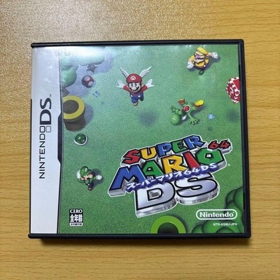 Super Mario 64 Nintendo DS Japanische Version Box mit Handbuch Japanische Ver...