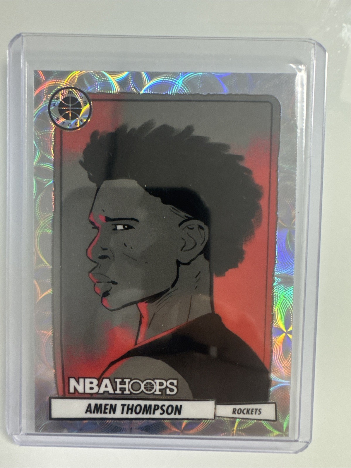 2023-24 Hoops Premium Stock Amen Thompson Presentations Case Hit SSP Rockets